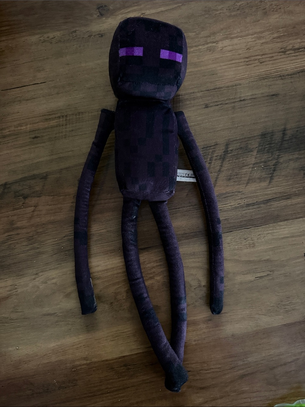 Minecraft Enderman Plush Toy - Black & Purple Stuffed Animal